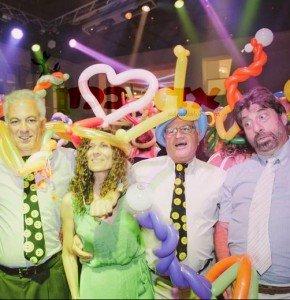 בלונים לחתונה עם אדון בלון! בלונים לחתונה שלכם עם אדון בלון!